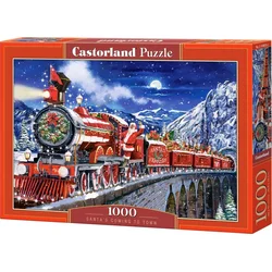 Castorland Puzzle Božičkov vlak 1000 kosov