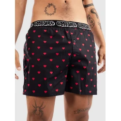 Empyre Red Hearts Loose moške boksarice black