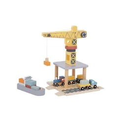 Tooky toy drveni kran tj192