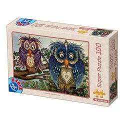 D-Toys Puzzle Sova par 100 kosov