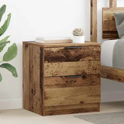 vidaXL Nočna omarica 2 pcs Star les 45 x 39 x 50 cm Konstruiran les