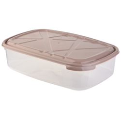 Plastična posuda Frigo Linea 2l, Smeđa