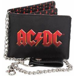 AC/DC Logo Wallet with Chain