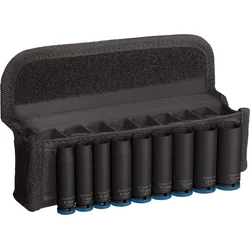 Bosch Set kovanih nasadnih ključeva 6 - 14mm, 1/4, duboki, 9 delova, PRO Impact Socket 2608003035