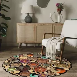 Conceptum Hypnose Tepih Hmnt971, O120cm, Šareni