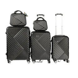 Koferi 9015-3 kick enjoy set 1/5 marbella black ( 70852 )