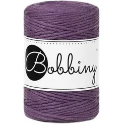Bobbiny Macrame Cord 1,5 mm 100 m Violet Vrvica