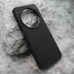 Maska silikon BRUSHED za Xiaomi Redmi 14C/ crna