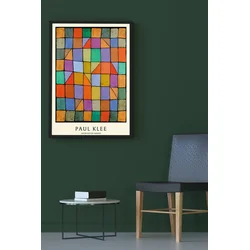 Wallity Dekorativna uramljena slika, 33x48cm, Šarena
