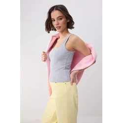 Trendyol Milla Ženska bluza, Siva