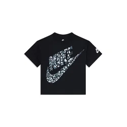 Nike Sportswear Majica dimno-siva/črna/bela