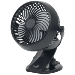 home Ventilator Clip On, promjer 10 cm, Li-Ion 1800mA - CLF 10/BK