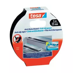 TESA PROTIZDRSNI lepilni trak TESA55587-2-0, (D X Š) 5 M X 25 MM, ČRN