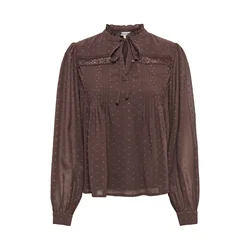 ONLY Bluza ONLMadonna temno rjava