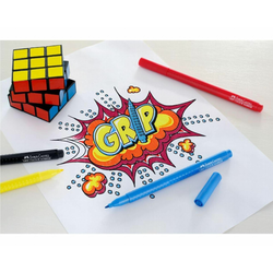 FABER CASTELL Flomaster Grip/ set 1/10 155310