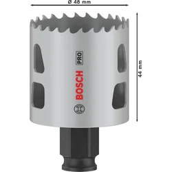 Žaga za izrezovanje lukenj PRO Multi Material PC Plus, 48 mm
