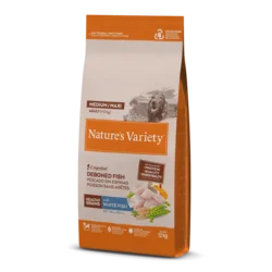 Natures Variety Dog Healthy Grains Medium Adult White Fish 12kg