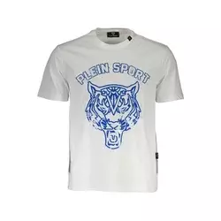 PLEIN SPORT Muška Majica TIPS113_BIANCO_01-WHITE, Bela