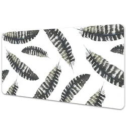 Decormat Podloga za pisalno mizo Boho style feathers 100x50 cm