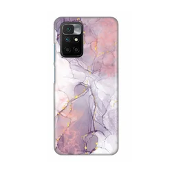 Silikonska maska za Xiaomi Redmi 10/10 Prime Pink Marble Print šarena