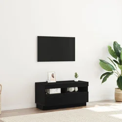TV ormar Crni hrast 80 x 35 x 40 cm Konstruirano drvo