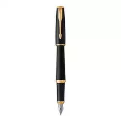 PARKER Nalivpero UrbanMuted Black Gold GT 1931593 (Crno/Zlatno) Crna/Zlatna, Tanki vrh (Fine), Plavo mastilo, 1 kom