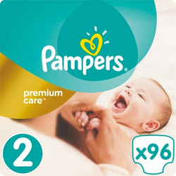 Pampers plenice Premium Care 2 (Mini), 96 kosov