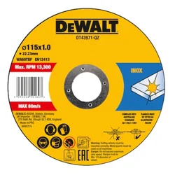 DeWalt DT43971 Rezni disk za inox 115x22.23mm ( DT43971 )