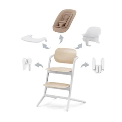 Cybex hranilica Lemo 4u1, Sand White