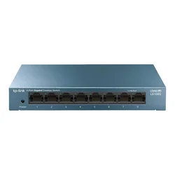 TP-LINK Switch LS108G LiteWave Gigabit 8xRJ-45/10/100/1000Mbps/metalno kućište