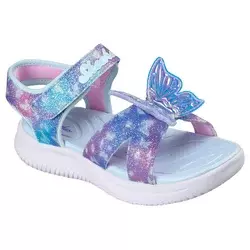 Skechers Sandale za devojčice Jumpsters Sandal Butterfly, 303109L-BLMT, Plave
