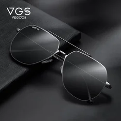 Vegoos Unisex naočare za sunce, Crno-sive
