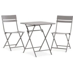 Linnea Bistro set, 62,5x106 cm, bež