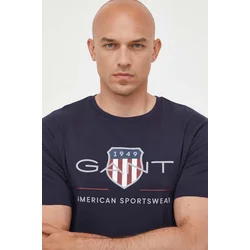 Bombažna kratka majica Gant