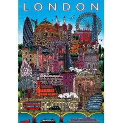 Gibsons - Puzzle London Cityscape - 500 kosov