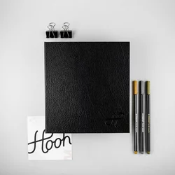 Hooh Lifestyle planer, 100 listova, Crni
