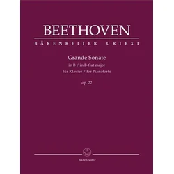 BEETHOVEN:GRANDE SONATE OP.22 IN B FLAT MAJOR