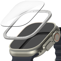 Zaštitno kućište i remen za sat Apple Watch Ultra 49mm Ringke Bezel Styling - silver