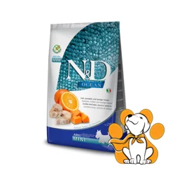 N&D Suva hrana za pse Mini Adult Bakalar, Bundeva i Pomorandža 7kg