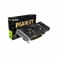 PALIT GeForce GTX 1660 Dual OC 6GB GDDR5 (NE51660S18J9-1161A) grafična kartica