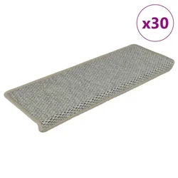 Samoljepljivi otirači za stepenice 30 kom 65x21x4 cm svijetlo zeleni