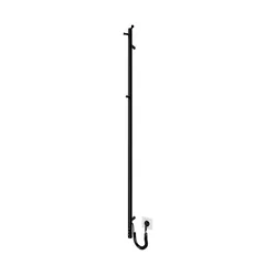 Kupatilski radijator RAY 35W/230V 150x30 cm IP44 nerđajući čelik/crna