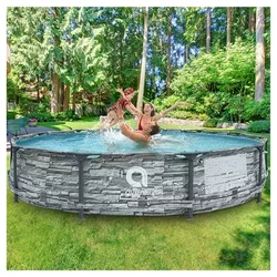 Avenli Stone Frame plus bazen 360x100 sa Merdevinama i pumpom