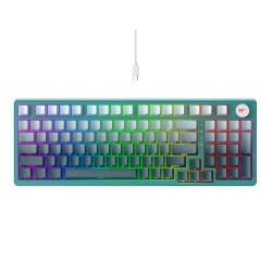 Havit tastatura KB899L belo-zelena
