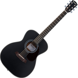 Pasadena PG-200 Black Akustična kitara Jumbo