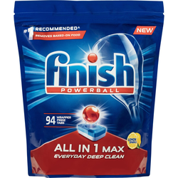 Finish Finish Powerball Allin1 MAX Lemon Sparkle tablete za pomivalni stroj 94 kom