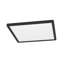 Eglo 31706 - LED RGBW prigušiva plafonska svetiljka ROVITO-Z LED/14,6W/230V crna