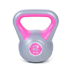 Master Majstorska vinilna utež 2 kg Kettlebell