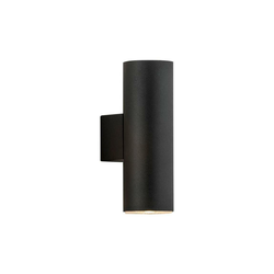 Argon 0909 - Zidno svetlo MITOS 2xGU10/5W/230V crna