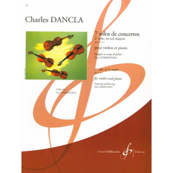 DANCLA:7 SOLOS DE CONCERTOS OP.77/2